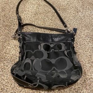 Coach cross body purse